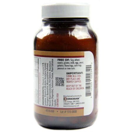 Kirkman Labs, Antioxidante, Protetor de Células, Hipoalergênico - 60 Cápsulas Vegetarianas - Image 3