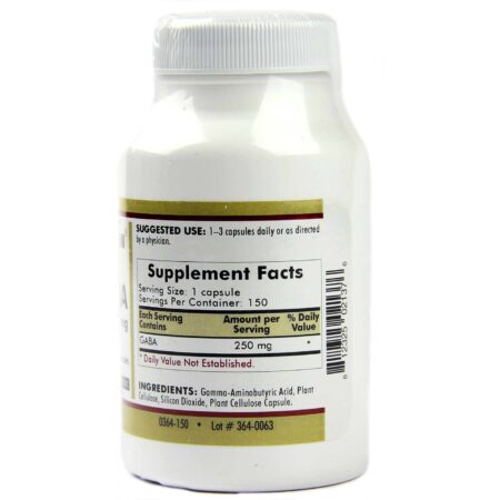 Kirkman Labs, GABA 250 Mg - 150 Cápsulas Vegetarianas - Image 2