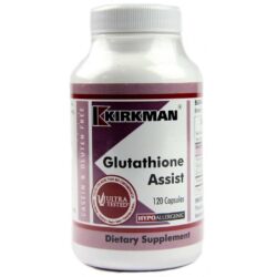 Kirkman Labs Glutathione Assist: 120 Cápsulas Vegetarianas Hipoalergênicas para Sua Saúde