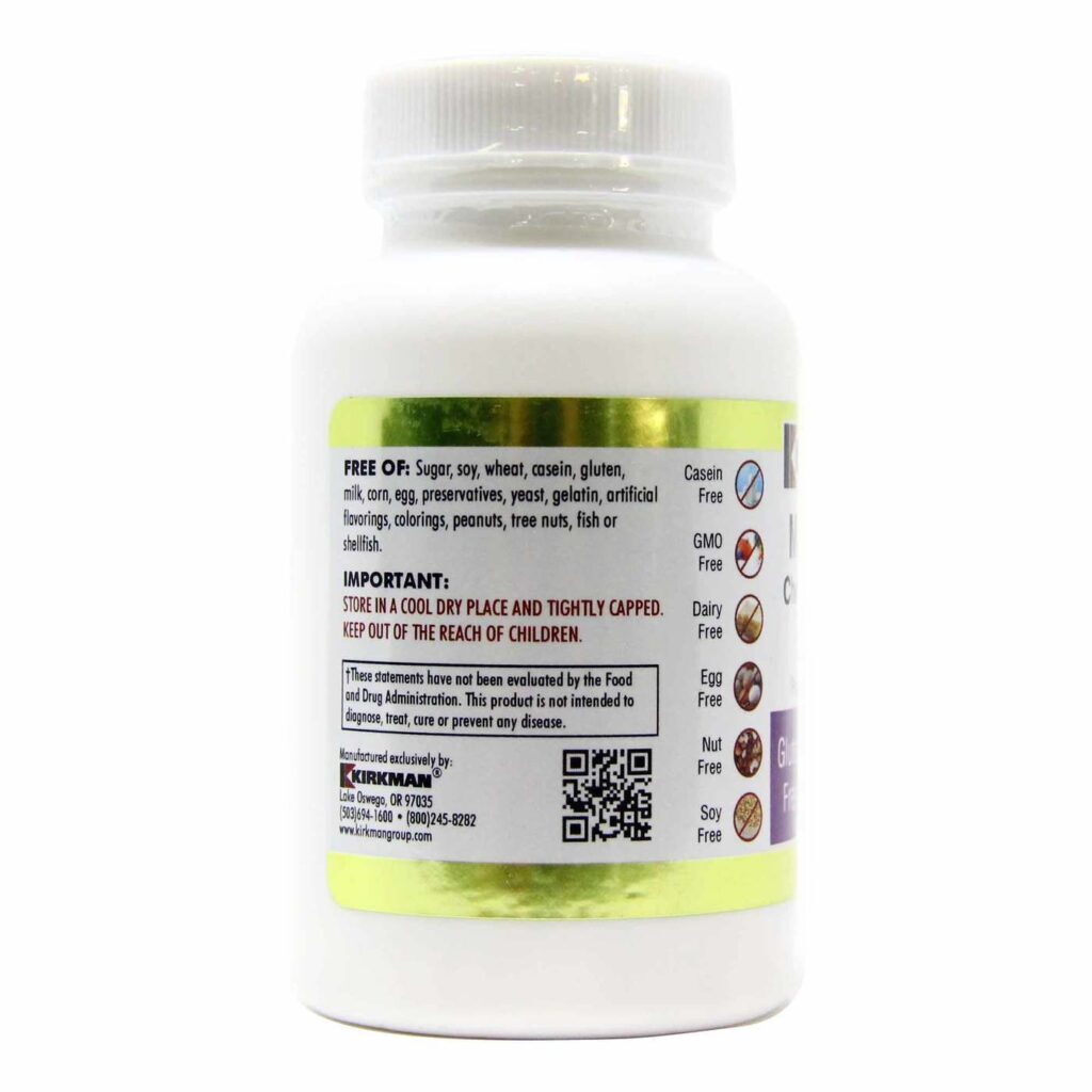 Kirkman Labs Melatonina 3 mg Hortelã - 150 Tabletes Mastigáveis para o Sono Reparador - Imagem 3