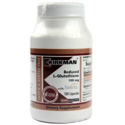 Kirkman Labs L-Glutationa Reduzida 100 Mg Hipoalergênico - 100 Cápsulas Vegetarianas