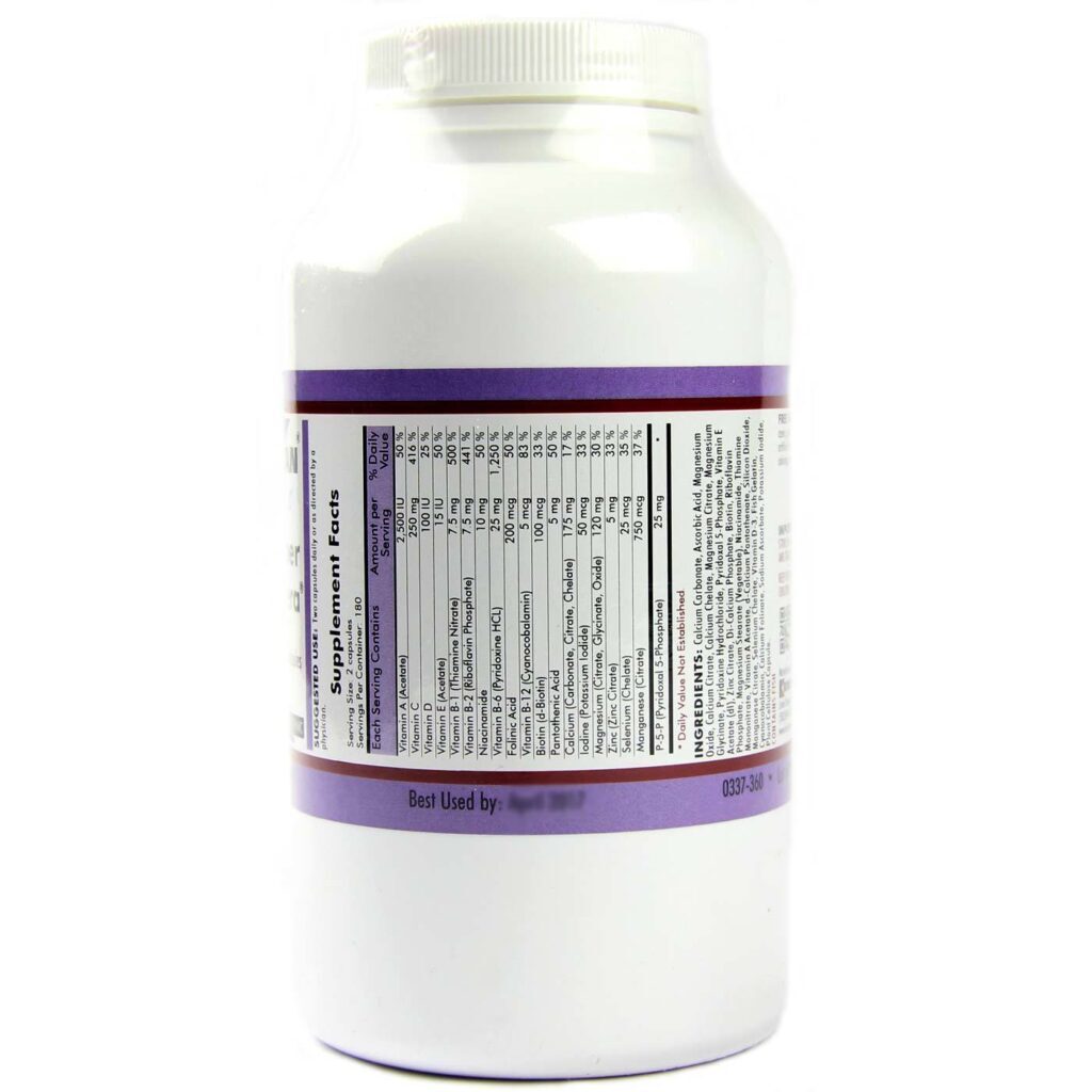 Kirkman Labs Super Nu-Thera®: Multivitamínico Vegano 360 Cápsulas para Bem-Estar Integral - Imagem 2
