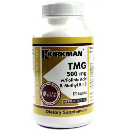 Kirkman Labs TMG com Ácido Fólico e Metil B12 – 120 Cápsulas Vegetarianas — foto 1 Kirkman Labs TMG com Ácido Fólico e Metil B12 – 120 Cápsulas Vegetarianas — foto 1