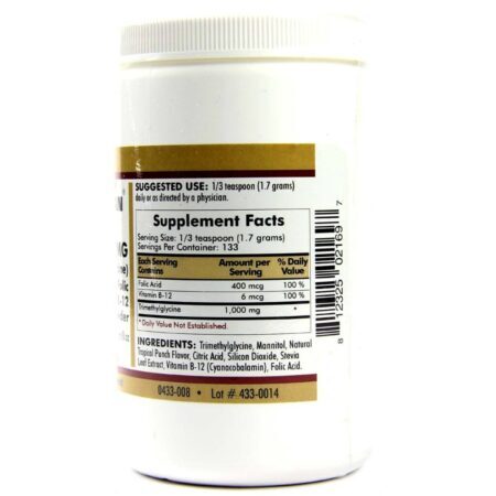 Kirkman Labs TMG com Ácido Fólico e B12 - 227g (8 oz) - Otimizador Metilador - Imagem 2