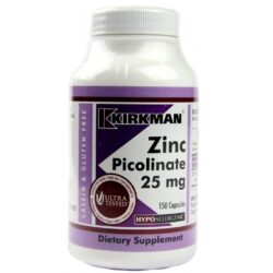 Kirkman Labs Zinco Picolinato 25 Mg - 150 Cápsulas: Suporte Imunológico Essencial