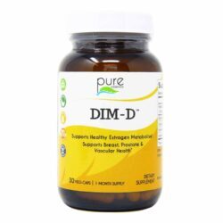 Pure Essence Labs DIM-D 30 Cápsulas Vegetarianas: Equilíbrio Hormonal e Saúde Hepática no Brasil