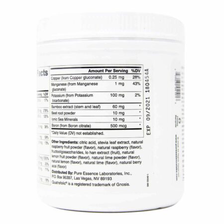 Pure Essence Labs, Super D-K Calcium Plus™ - Limonada de Framboesa - 420 g - Image 3