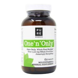 Pure Essence Labs One 'n' Only - 60 Tabletes - Multivitamínico Diário Essencial