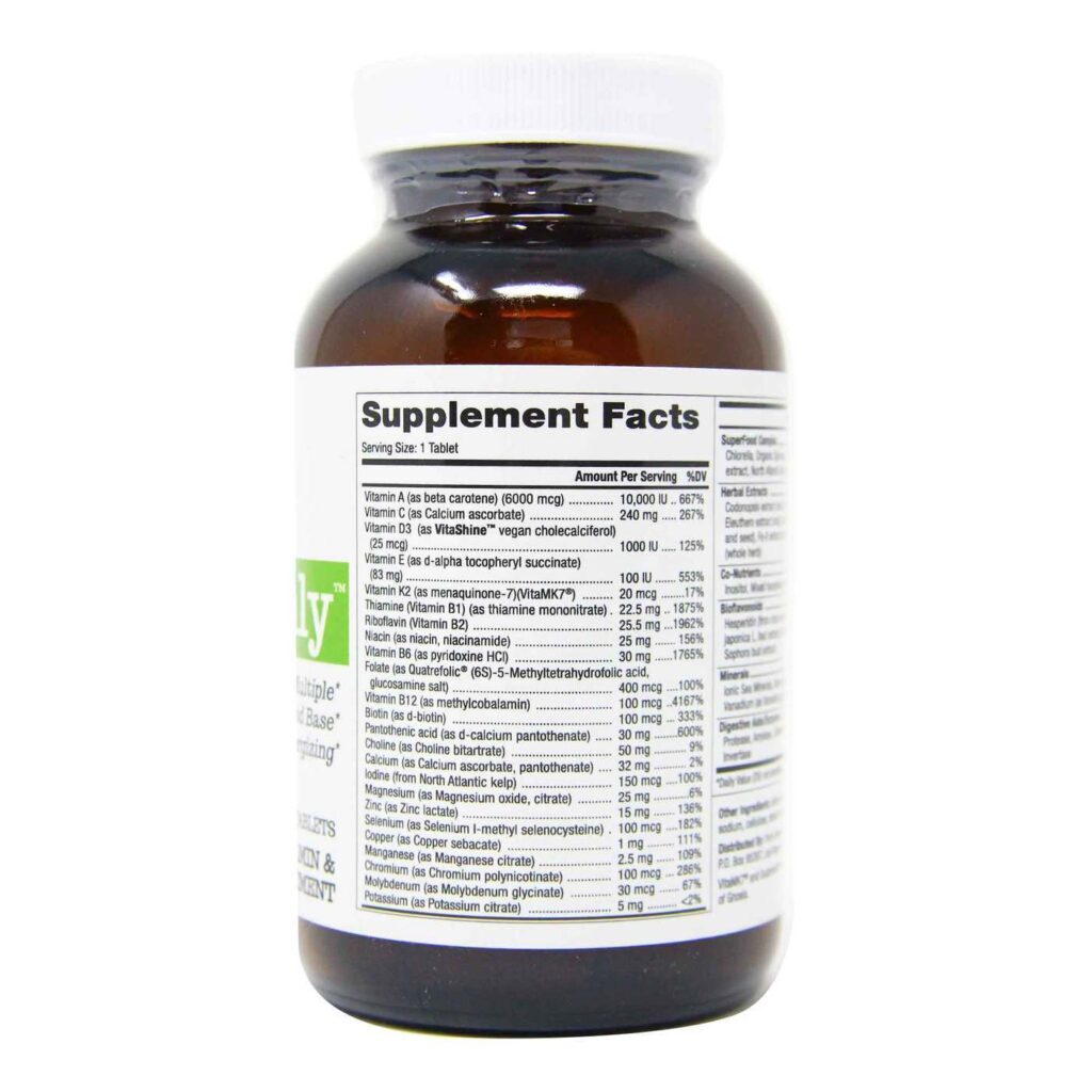 Pure Essence Labs One 'n' Only - 60 Tabletes - Multivitamínico Diário Essencial - Imagem 3