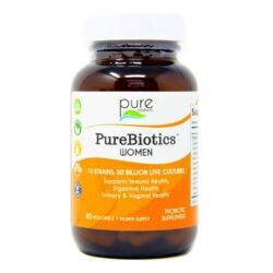 Purebiotics Women Pure Essence Labs: Probiótico Vegetarianos 30 Cápsulas para Saúde Intestinal