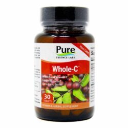 Pure Essence Labs Whole-C - Vitamina C Completa 30 Tabletes - Saúde e Imunidade