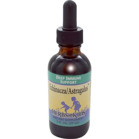 Herbs for Kids, Mistura de Echinacea e Astragalus - 2 fl oz (59mL)