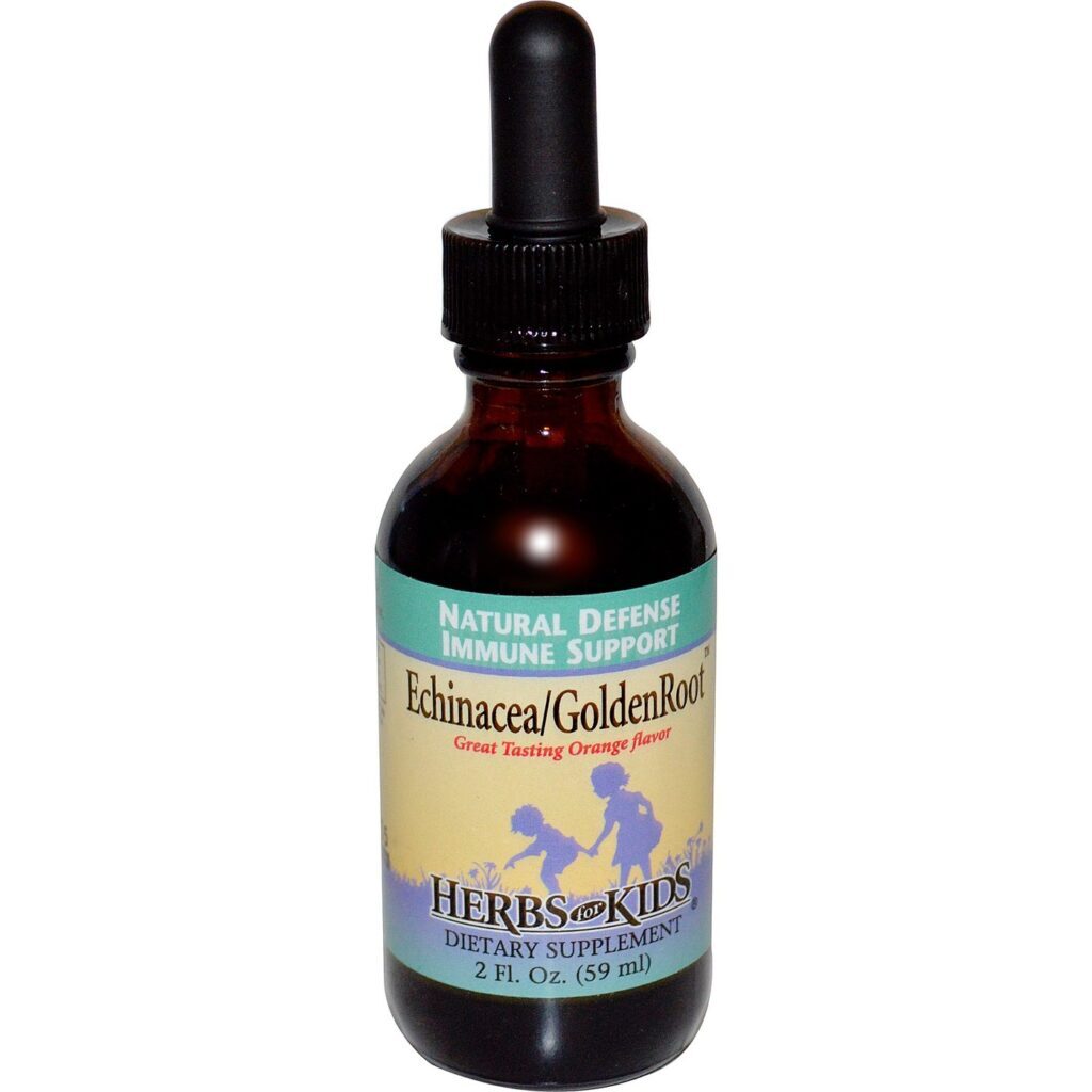 Herbs for Kids Raiz de Equinácea Dourada 59mL - Suporte Imunológico Infantil