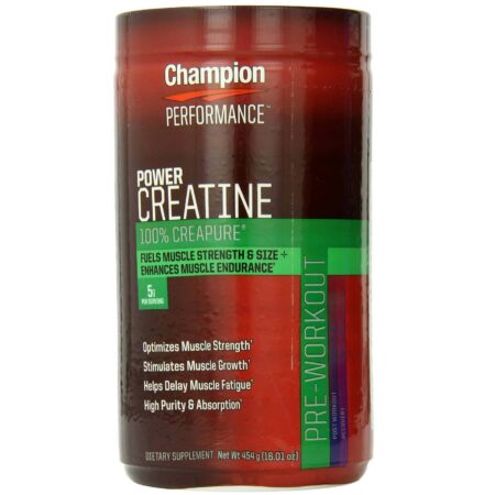 Champion Nutrition, Força da Creatina - 454 g (1 lb)