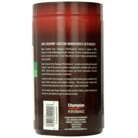 Champion Nutrition, Força da Creatina - 454 g (1 lb) - Image 3