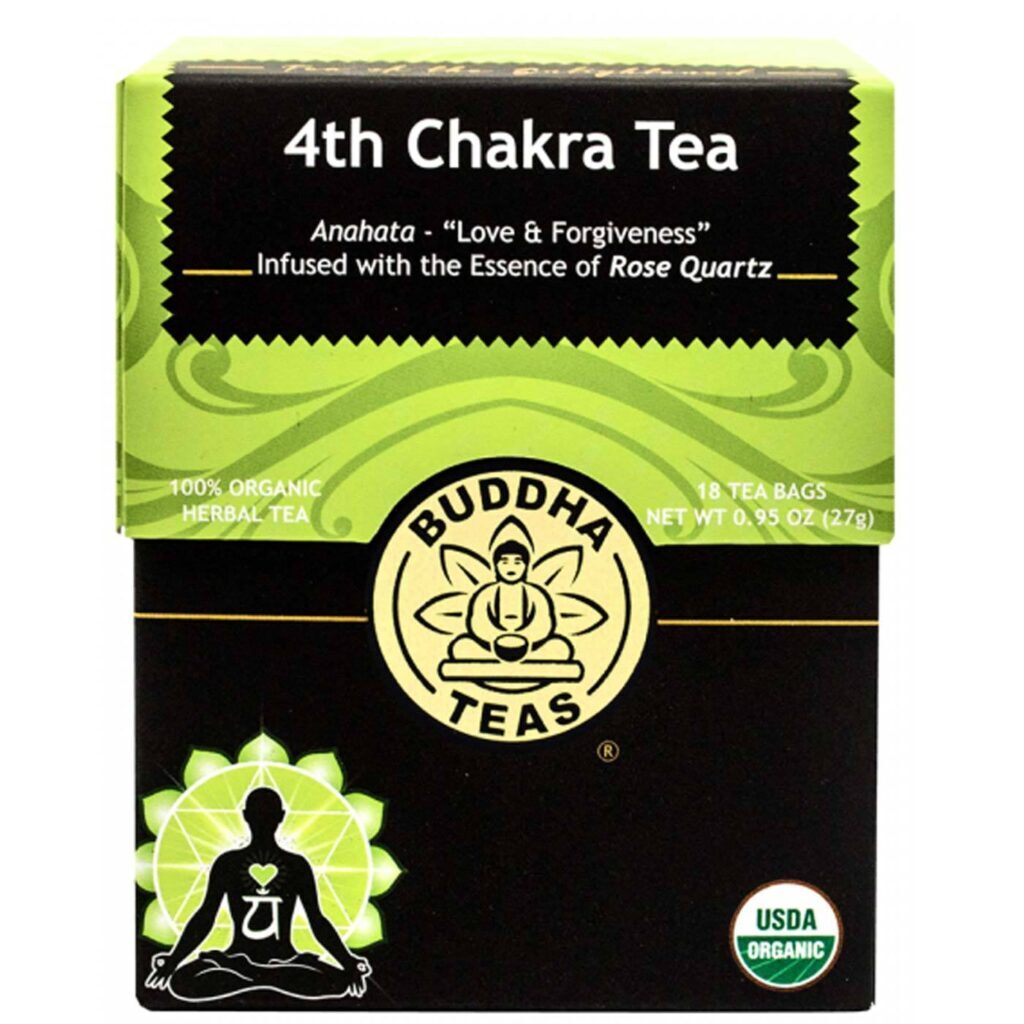 Buddha Teas Chá do 4º Chakra Anahata 18 Saquinhos - Equilíbrio Emocional e Paz Interior