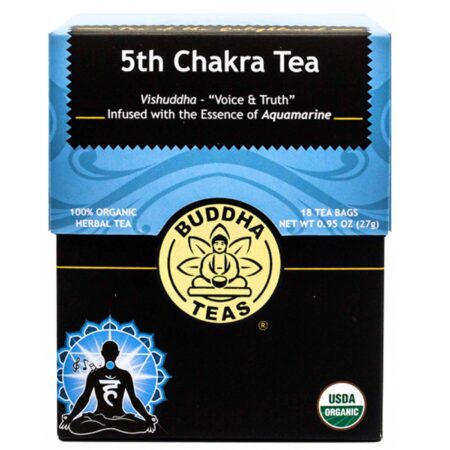 Buddha Teas, 5º Chakra Tea - Chá de Meditação - Vishuddha - 18 sacos