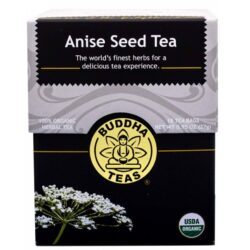 Buddha Teas Chá de Sementes de Anis - 18 Saquinhos Puro Bem-Estar