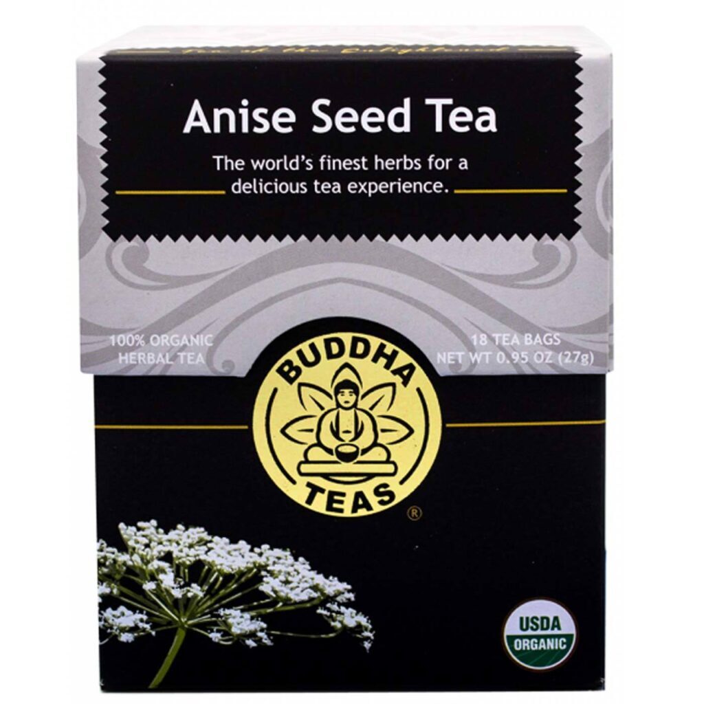 Buddha Teas Chá de Sementes de Anis - 18 Saquinhos Puro Bem-Estar