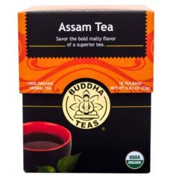 Buddha Teas Chá Preto Assam 18 Sachês - Puro Sabor e Energia Natural