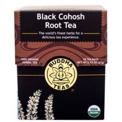 Buddha Teas Chá de Cohosh Preto - 18 Saquinhos | Bem-Estar Feminino Natural