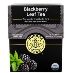 Buddha Teas Chá de Folha de Amora 18 Saquinhos - Purificação e Bem-Estar Natural