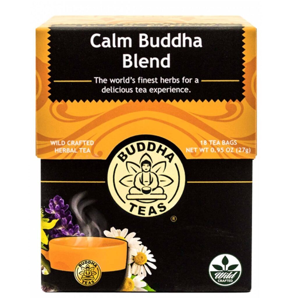 Buddha Teas Mistura Calmante Buddha - 18 Saquinhos para Bem-Estar