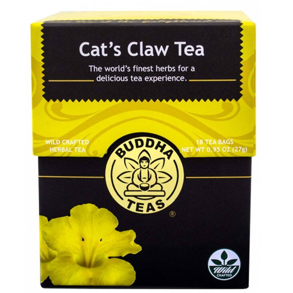 Buddha Teas Chá de Cat's Claw (Unha de Gato) - 18 Saquinhos Orgânico