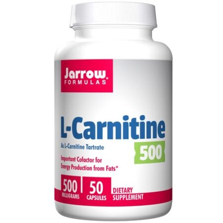 Jarrow Formulas L-Carnitina - 500 mg - 50 Cápsulas