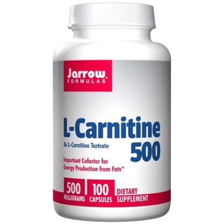 Jarrow Formulas, L-Carnitina 500 mg - 100 Cápsulas