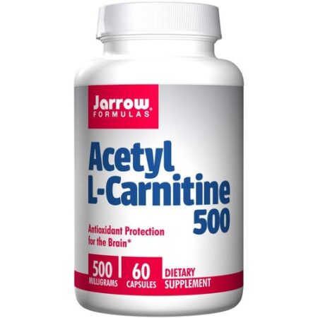 Jarrow Formulas, Acetyl L-Carnitina 500 mg - 60 Cápsulas