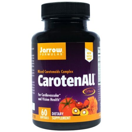 Jarrow Formulas, CarotenALL® - Mistura de Complexos de Carotenóides - 60 Cápsulas em Gel