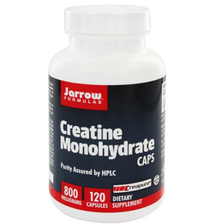 Jarrow Formulas, Creatina Monoidratada 800 mg - 120 Cápsulas