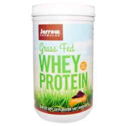 Jarrow Formulas Proteína Whey Alimentada com Grama Sabor Chocolate 391g - Pura e Deliciosa