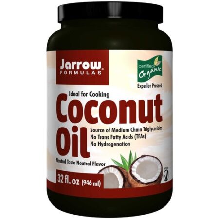 Jarrow Formulas, Óleo de Coco Orgânico - 946 ml (32 fl oz)