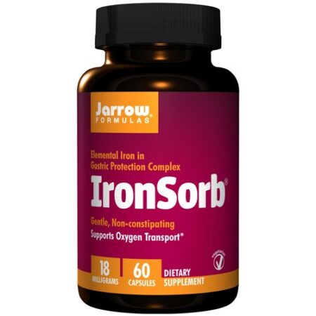 Jarrow Formulas, IronSorb® 18 mg - 60 Cápsulas