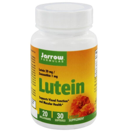 Jarrow Formulas, Luteína 20 mg - 30 Cápsulas em Gel