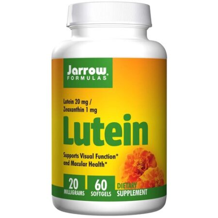 Jarrow Formulas, Luteína 20 mg - 60 Cápsulas em Gel