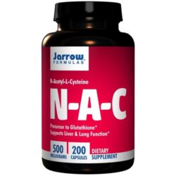 Jarrow Formulas N-A-C 500 mg - 200 Cápsulas: Antioxidante Essencial para Sua Saúde