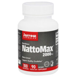 Jarrow Formulas NattoMax 2000 FU 100mg - 90 Cápsulas Vegetais: Saúde Cardiovascular e Circulatória no Brasil