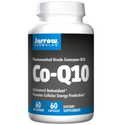 Jarrow Formulas Co-Q10 60 mg: Saúde Cardiovascular e Energia para Brasileiros - 60 Cápsulas