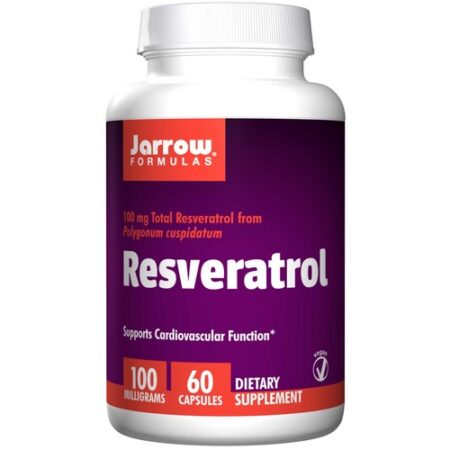 Jarrow Formulas, Resveratrol 100 mg - 60 Cápsulas