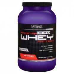 Ultimate Nutrition Prostar Whey Proteína Morango 2 lbs (907g) - Alta Pureza e Recuperação Muscular