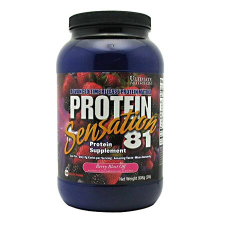 Ultimate Nutrition Sensation Proteína 81, Berry Explosão Berry 2 lbs