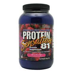 Ultimate Nutrition Sensation Proteína 81, Berry Explosão 907g - Whey Protein Isolado e Concentrado