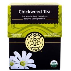 Buddha Teas Chá Chickweed - 18 Saquinhos: Bem-Estar Natural ao Seu Alcance
