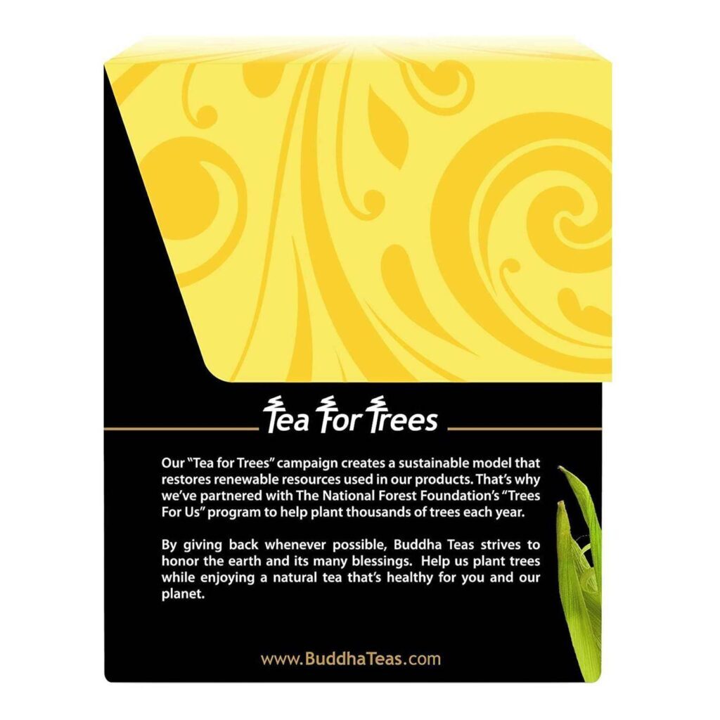 Buddha Teas Chá de Seda de Milho - 18 Saquinhos Naturais para Bem-Estar - Imagem 3