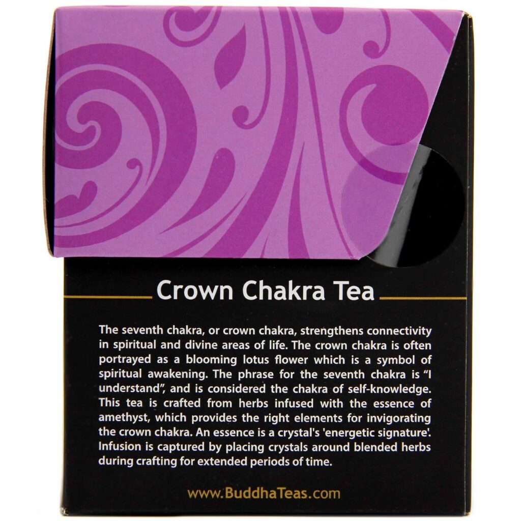Buddha Teas Chá para Meditação Chakra da Coroa Sahaasrana 18 Saquinhos - Imagem 2