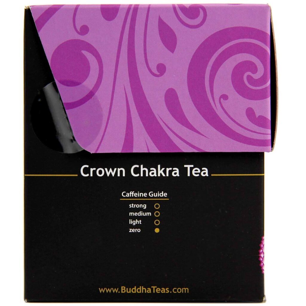 Buddha Teas Chá para Meditação Chakra da Coroa Sahaasrana 18 Saquinhos - Imagem 4