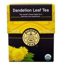 Buddha Teas Chá de Folha de Dente de Leão - 18 Saquinhos | Bem-Estar Natural